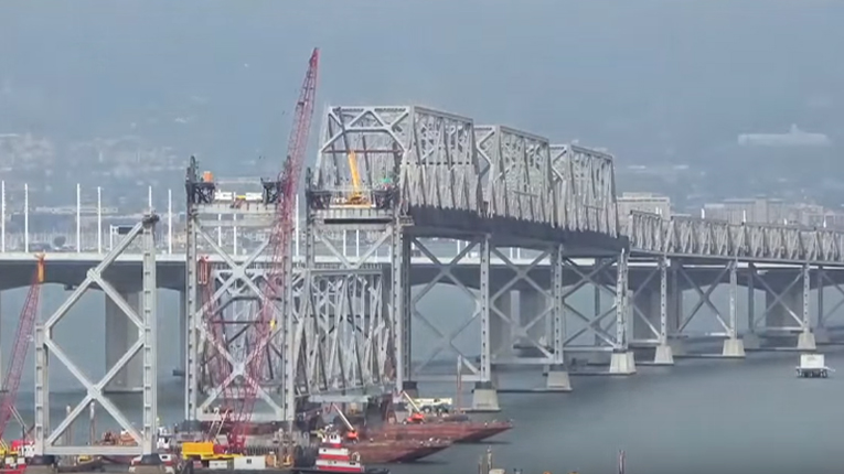Sf Bridge Rusting Video Shows How Old San Francisco Bay Bridge Lives On After Demolition